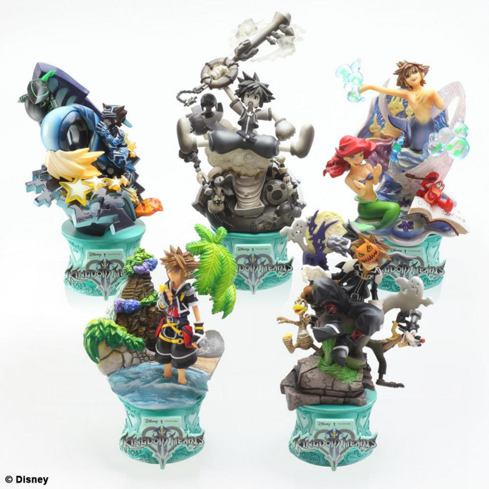 KINGDOM HEARTS II Formation Arts vol. 3 + KH3D Keyblades! - News